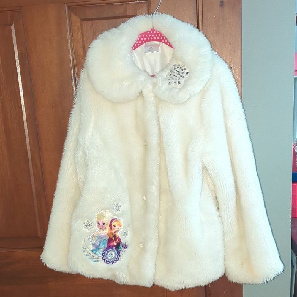 Faux Fur Disney Frozen Coat